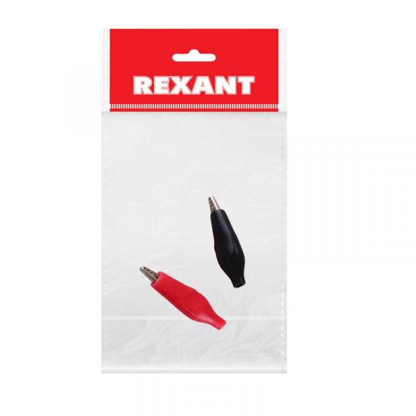 Зажим крокодил   5А  40мм  в изоляторе  REXANT 16-0001