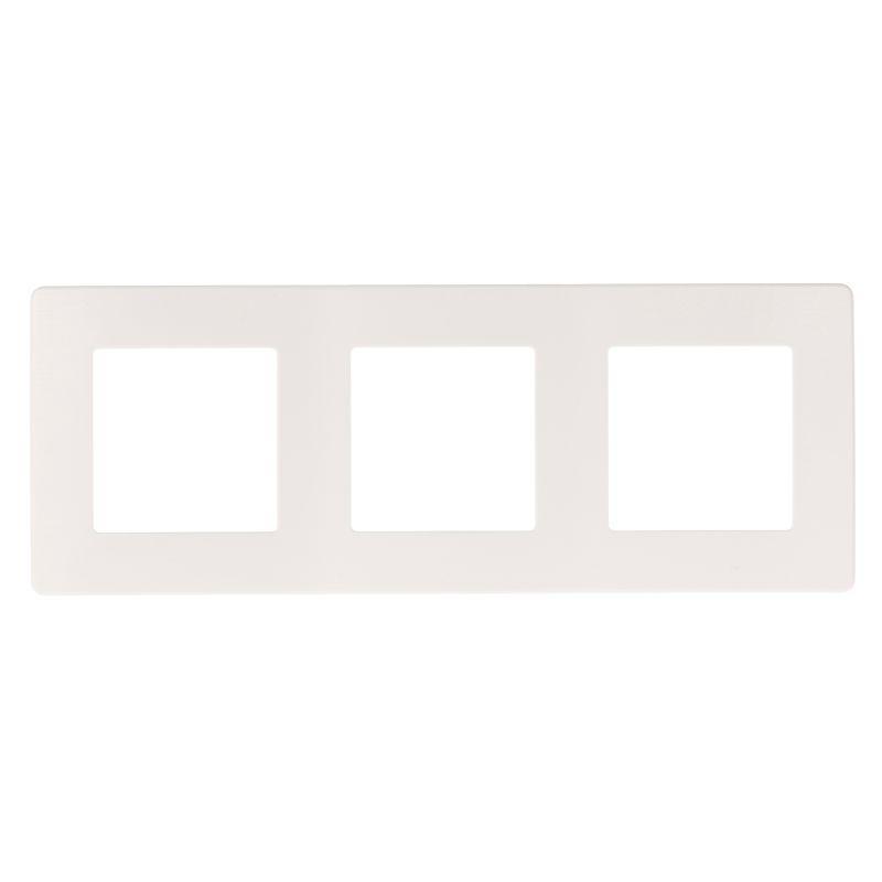 Рамка 3-м 12-5103-01 сатин бел. Эра Б0052519