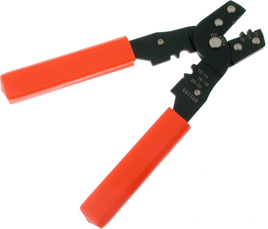 Кримпер для обжима автоклемм неизолированных 0,35-6,00мм2 HT-202A (TL-202A) PROCONNECT арт.12-3031-4 12-3031-4