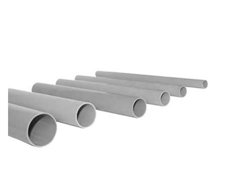 Труба ПВХ 32мм жесткая гладкая легкая серая EKF (72м/упаковка)