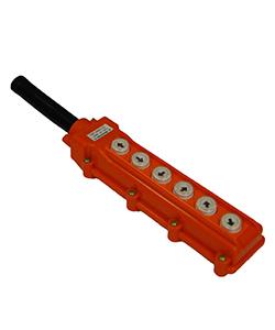 Пульт кнопочный Электротехник ПКТ-60 У2, 5А, IP54, вверх, вниз, влево, вправо, вперед, назад