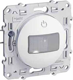 Schneider Electric ODACE Белый Датчик движения механизм 3-проводной S52R525