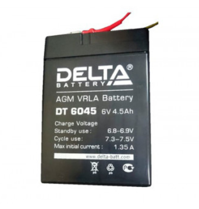 Аккумулятор для фонаря ФОС 3-5/6 (DT 6045/FG10451)