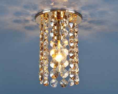 Светильник точечный Elektrostandard 208 LED хром/дымчатый/прозрачный Strotskis